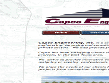 Tablet Screenshot of capco-engineering.com